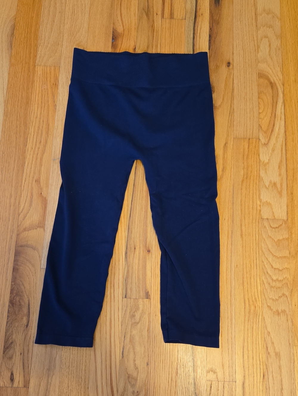 Orange Almost Naked Brand Navy Capri Leggings-- One Size
